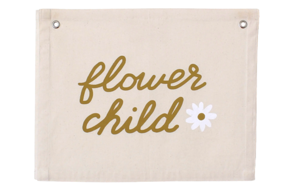'Flower Child' Banner